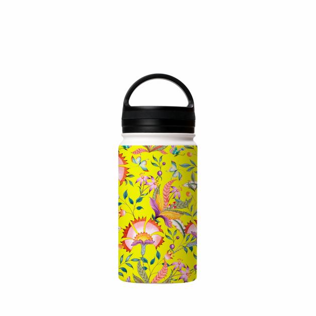 Anthology Yellow Insulated Stainless Steel Water Bottle Around The House