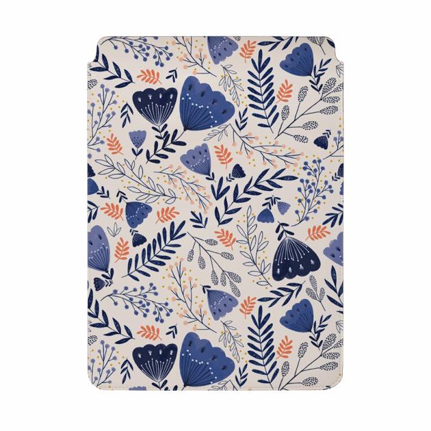 Blue Floral By Jade Mosinski Laptop, Kindle & Ipad Sleeve Laptop, Kindle & Ipad Sleeves