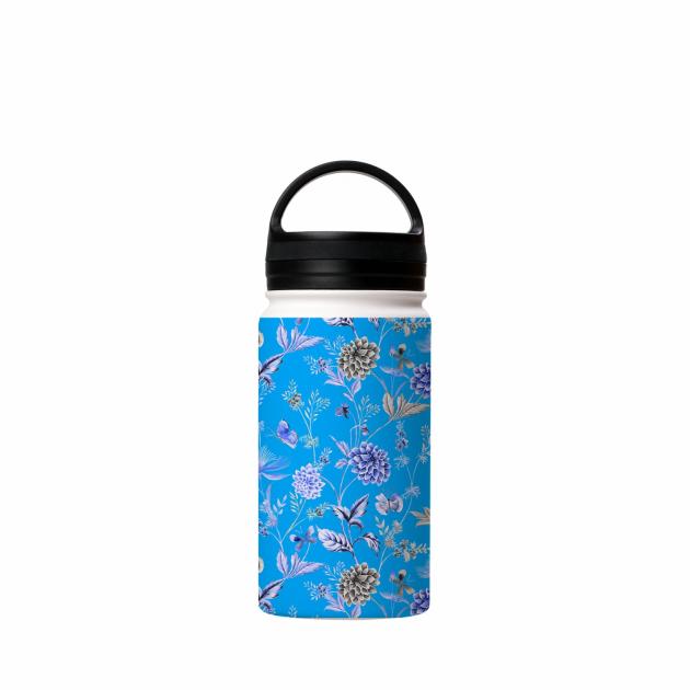 Blue Jam Light Blue Insulated Stainless Steel Water Bottle Around The House