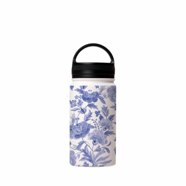 Blue Tapestry Insulated Stainless Steel Water Bottle Around The House