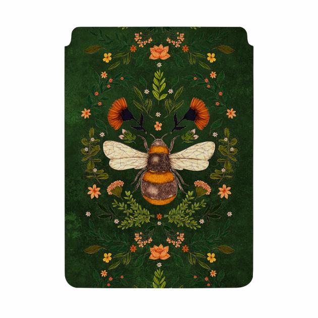 Botanical Bee Green By Jade Mosinski Laptop, Kindle & Ipad Sleeve Laptop, Kindle & Ipad Sleeves