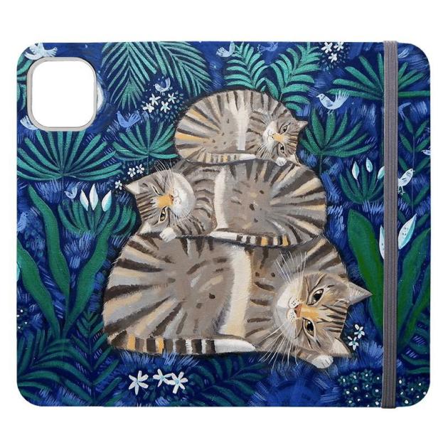 Cat Nap By Mary Stubberfield Iphone Cases