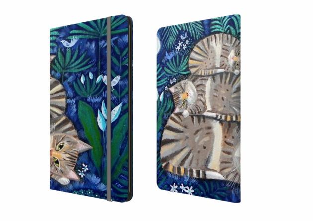 Cat Nap By Mary Stubberfield Folio Notebook Lifestyle & Travel