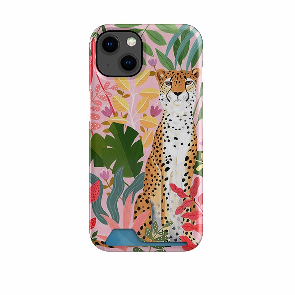 Cheetah Jungle By Bex Parkin Case And Card Case + Card