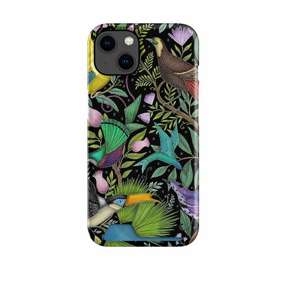 Exotic Birds Case And Card Case By Catherine Rowe Case + Card