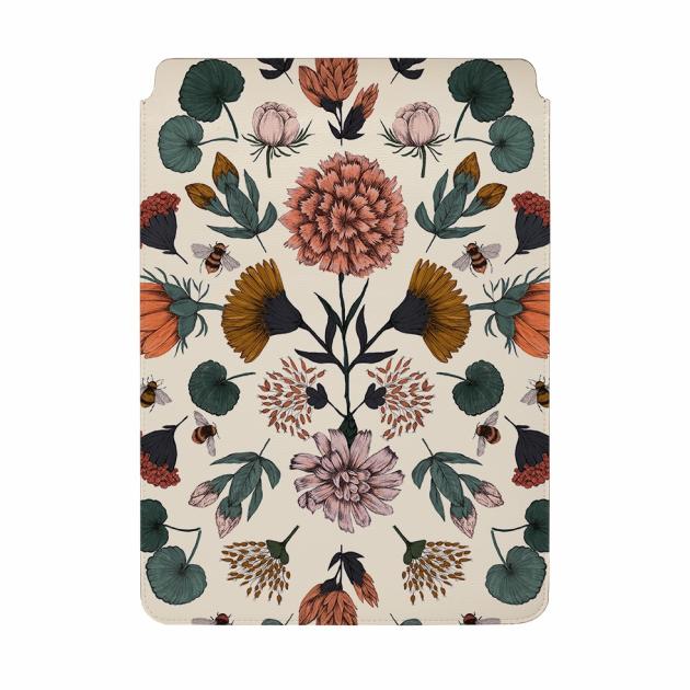 Floral Bees By Jade Mosinski Laptop, Kindle & Ipad Sleeve Laptop, Kindle & Ipad Sleeves