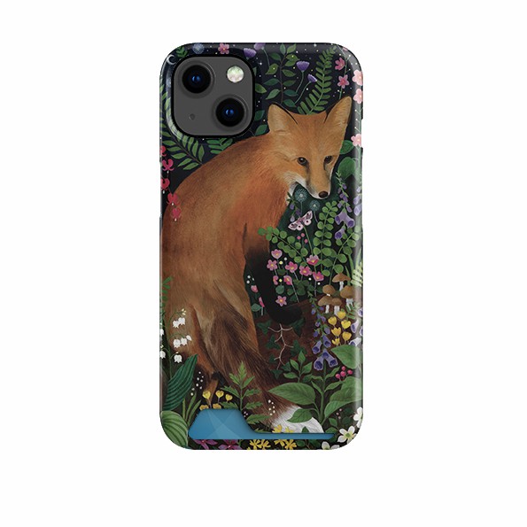 Fox At Night By Bex Parkin Case And Card Case Case + Card