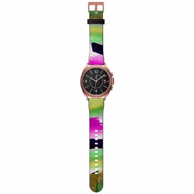 Garden Painting By Kitty Joseph Samsung Watch Strap Android Watch Straps