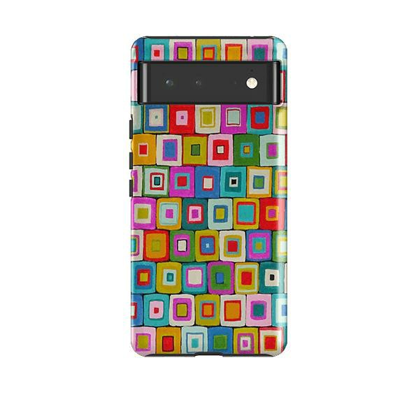 Google Tough Case – Atelier Blanket Squares Bright By Sarah Campbell Google Cases