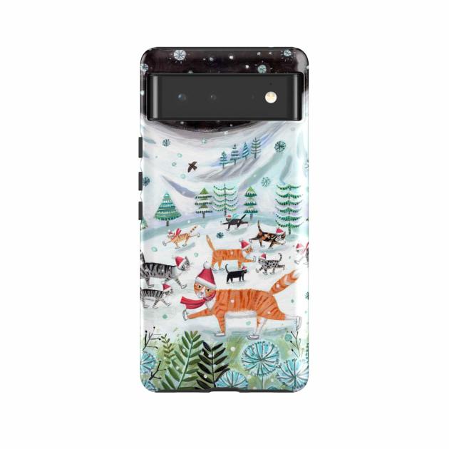 Google Tough Case – Cats On Ice By Mary Stubberfield Google Cases