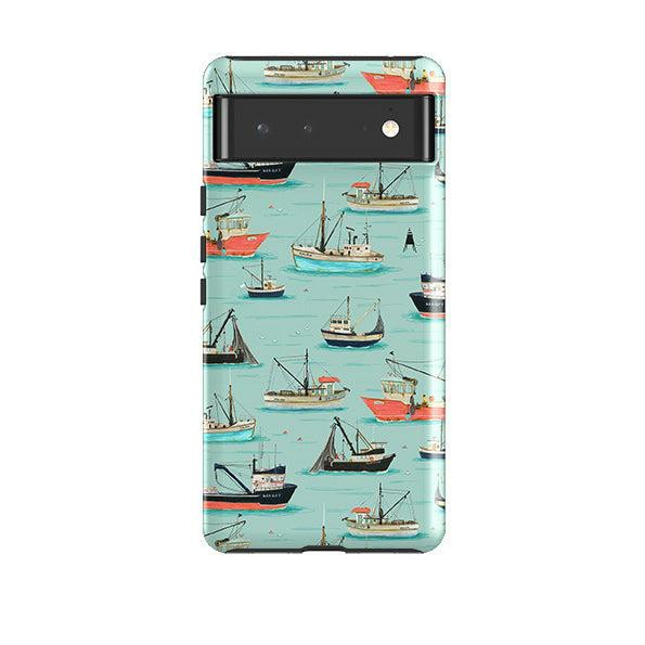 Google Tough Case – Fishing Boats By Katherine Quinn Google Cases