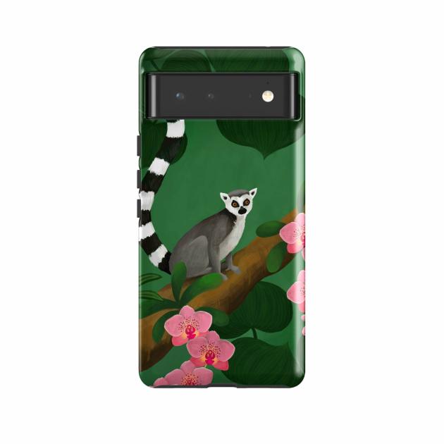 Google Tough Case – Lemur And Orchids By Bex Parkin Google Cases