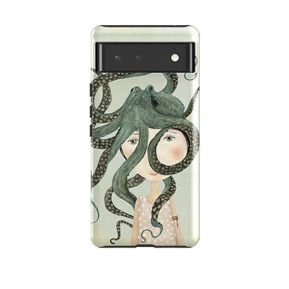 Google Tough Case – Octopus Girl By Katherine Quinn Google Cases