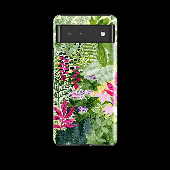 Google Tough Case – Pink Botanical By Bex Parkin Google Cases