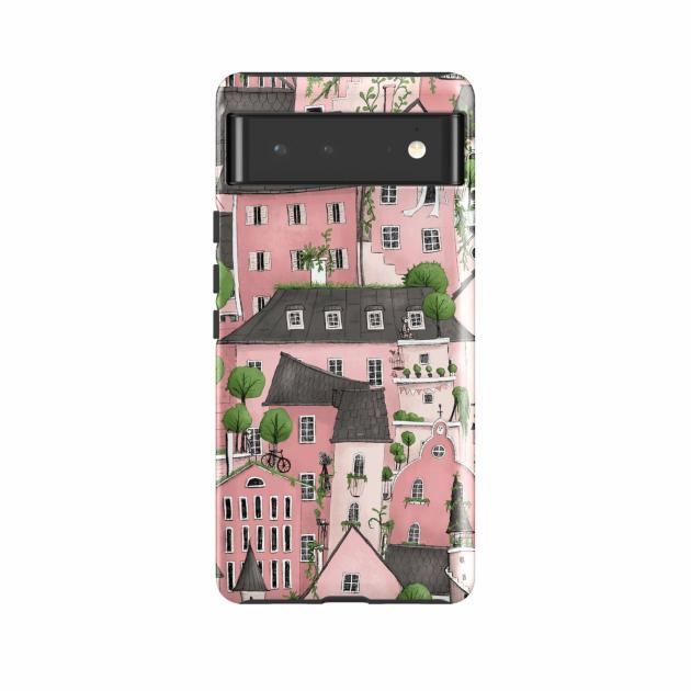 Google Tough Case – Pink City By Maja Lindberg Google Cases