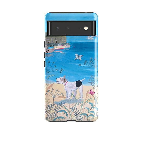 Google Tough Case – Seaside Dog By Mary Stubberfield Google Cases