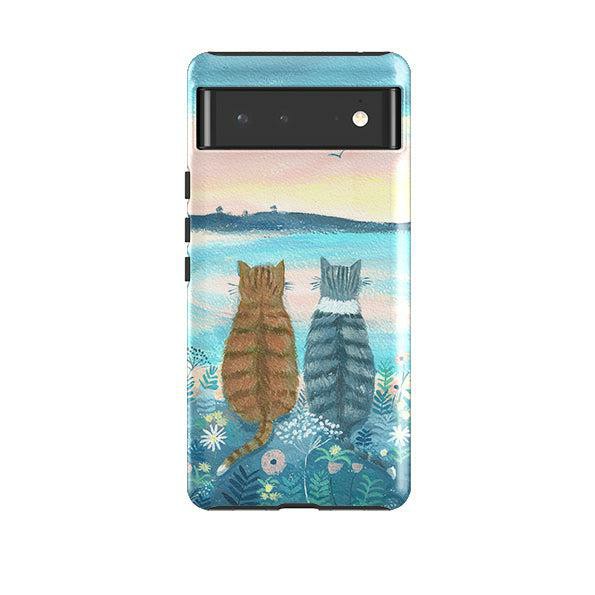 Google Tough Case – Sunset Cats 2 By Mary Stubberfield Google Cases