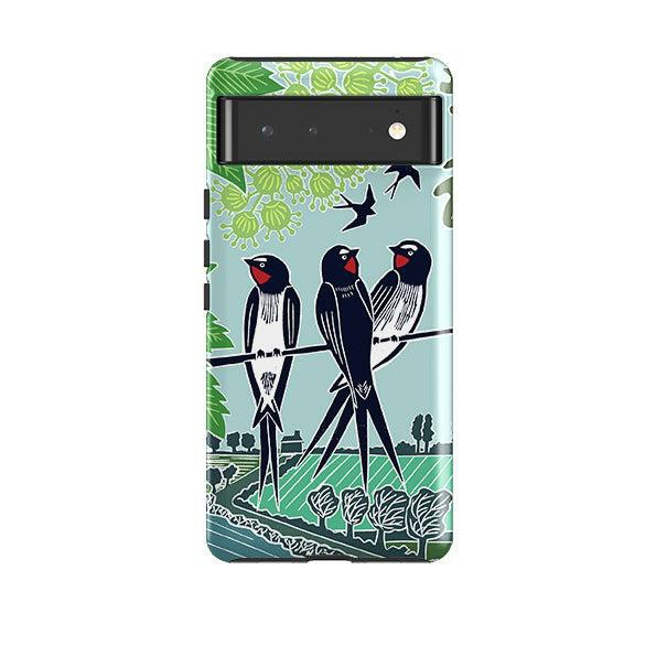 Google Tough Case – Swallows By Kate Heiss Google Cases