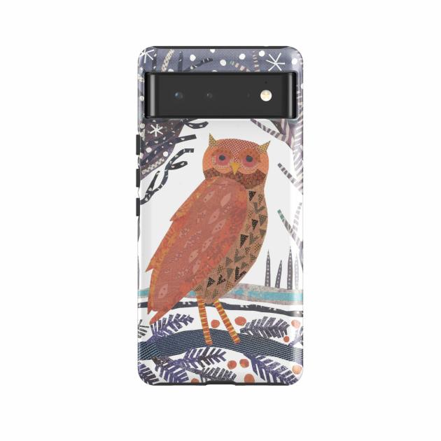 Google Tough Case – Winter Owl By Jane Robbins Google Cases