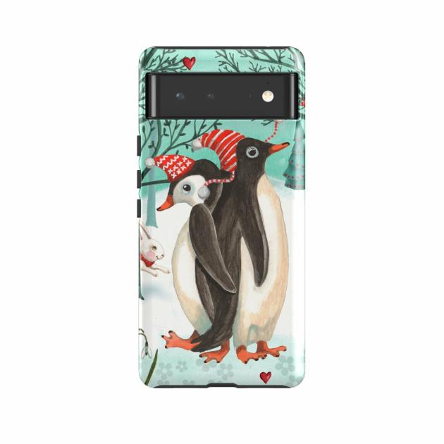 Google Tough Case – Winter Together By Caroline Bonne Muller Google Cases