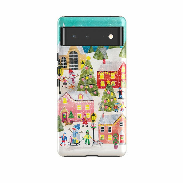 Google Tough Case – Winter Village By Tracey English Google Cases