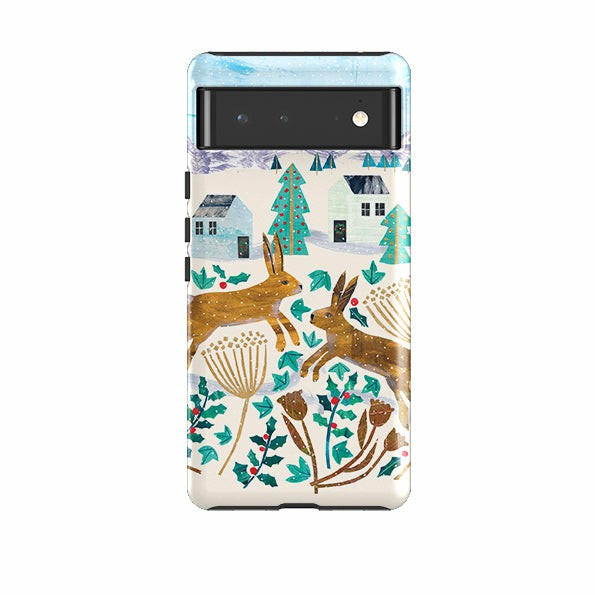 Google Tough Case – Xmas Hare By Tracey English Google Cases