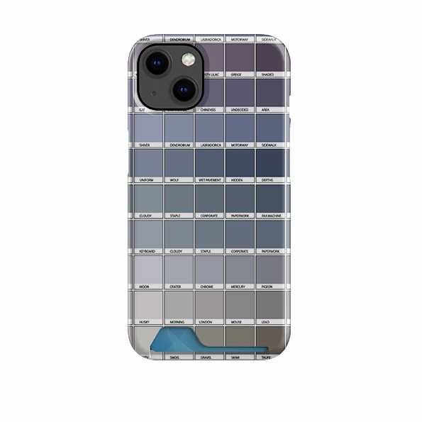 Grey Chromology By Kitty Joseph Case And Card Case + Card