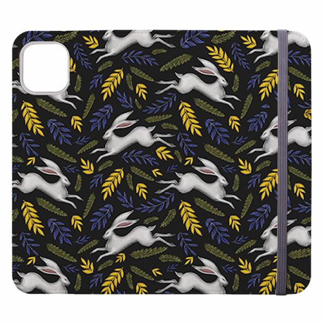 Hares By Catherine Rowe Wallet Case Iphone Cases