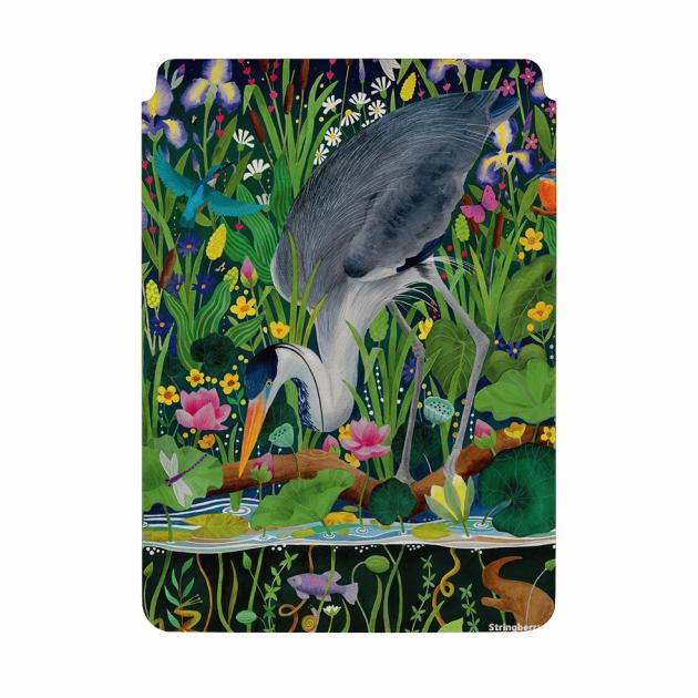 Heron Fishing By Bex Parkin Laptop, Kindle & Ipad Sleeve Laptop, Kindle & Ipad Sleeves