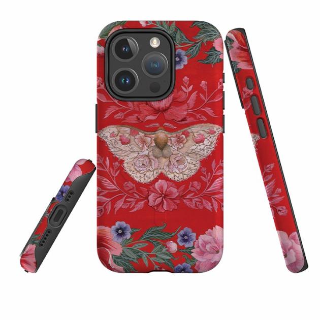 Iphone Magsafe Tough Case – Blossom Moth By Maria Matos Iphone Cases