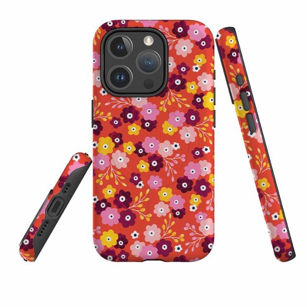 Iphone Magsafe Tough Case – Cherry Blossom I By Ali Brookes Iphone Cases