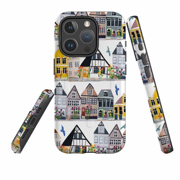 Iphone Magsafe Tough Case – Danish Houses By Tracey English Iphone Cases