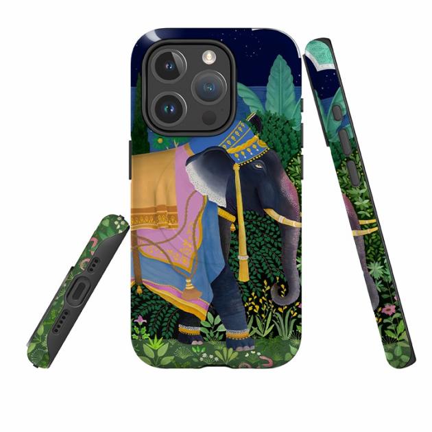 Iphone Magsafe Tough Case – Indian Elephant By Bex Parkin Iphone Cases