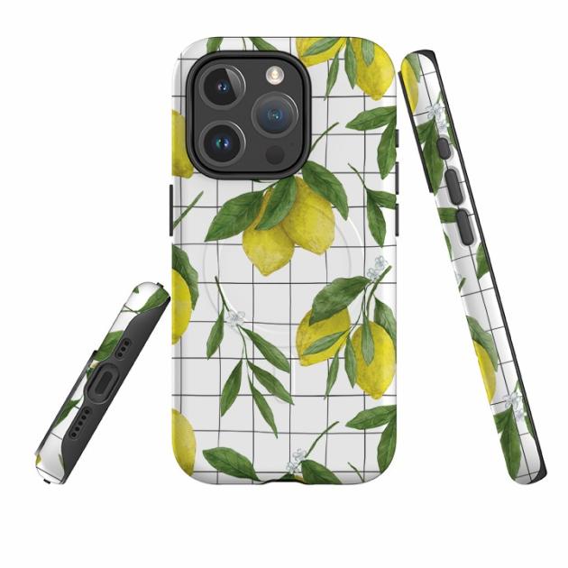 Iphone Magsafe Tough Case – Lemons 1 By Jade Mosinski Iphone Cases