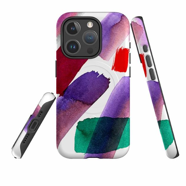 Iphone Magsafe Tough Case – Lilac Brushes By Kitty Joseph Iphone Cases