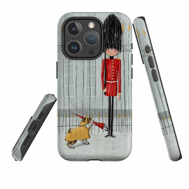 Iphone Magsafe Tough Case – London In Rain By Maja Lindberg Iphone Cases