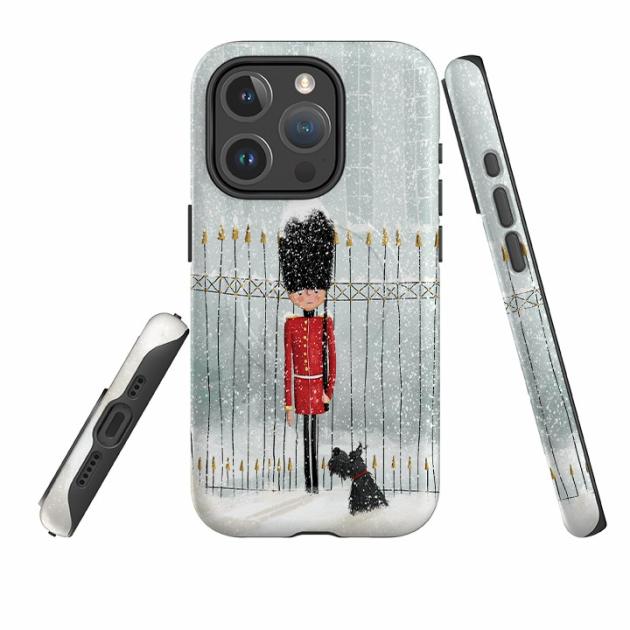 Iphone Magsafe Tough Case – London In Snow By Maja Lindberg Iphone Cases