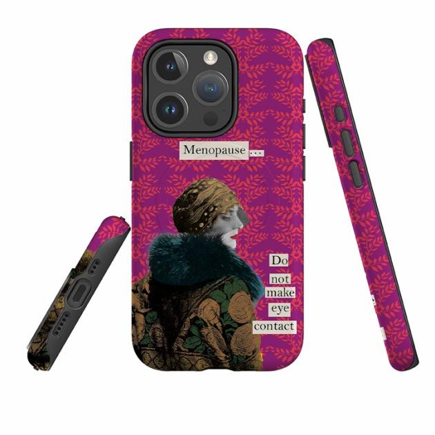 Iphone Magsafe Tough Case – Menopause By Clare Jordan Iphone Cases