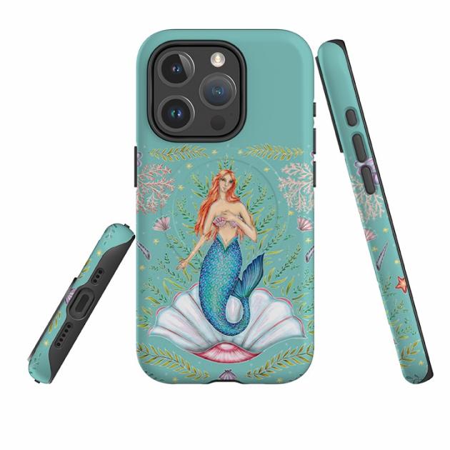 Iphone Magsafe Tough Case – Mermaid By Catherine Rowe Iphone Cases