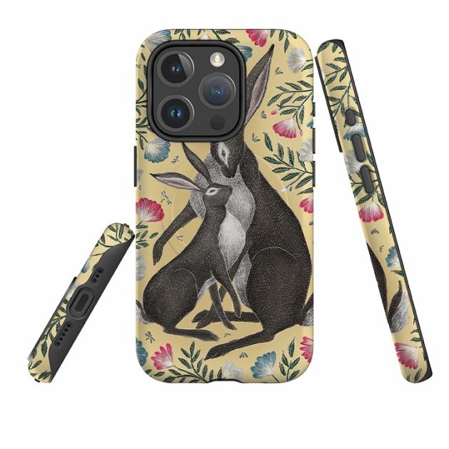 Iphone Magsafe Tough Case – Mother And Baby Hare By Catherine Rowe Iphone Cases