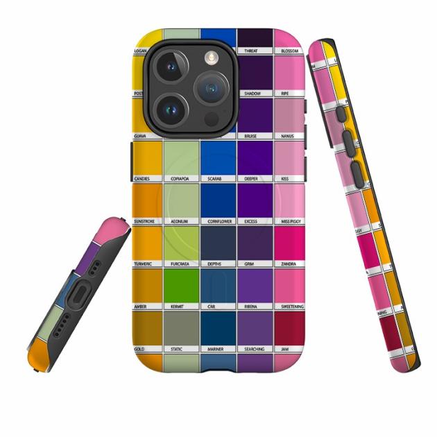 Iphone Magsafe Tough Case – Multi Chromology By Kitty Joseph Iphone Cases