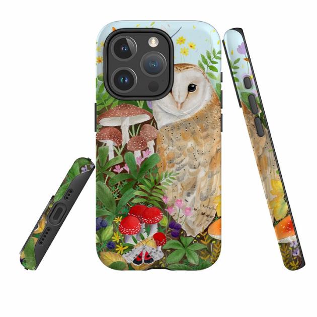 Iphone Magsafe Tough Case – Owl Garden By Bex Parkin Iphone Cases