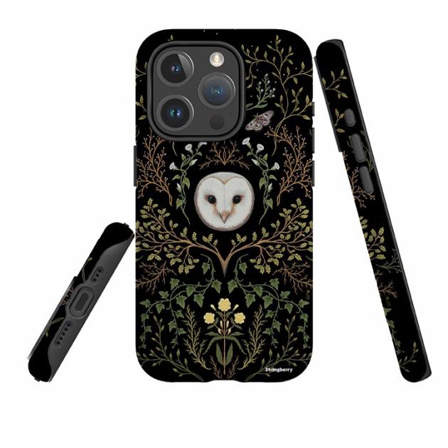 Iphone Magsafe Tough Case – Owl Pattern By Anna Stead Iphone Cases