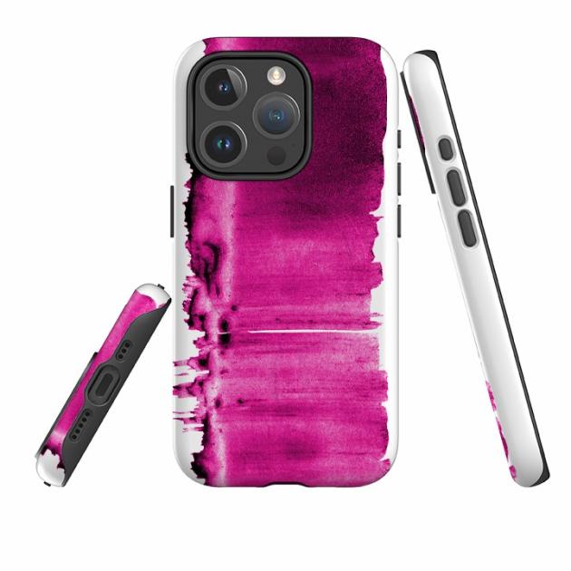 Iphone Magsafe Tough Case – Pink Ink By Kitty Joseph Iphone Cases