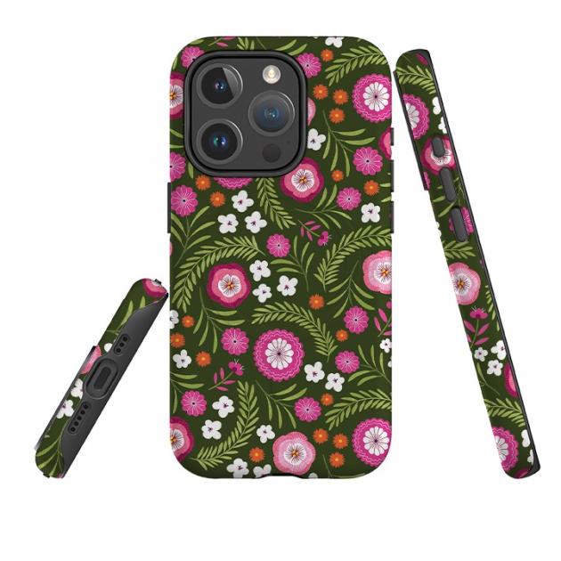 Iphone Magsafe Tough Case – Posy Garden Ii By Ali Brookes Iphone Cases