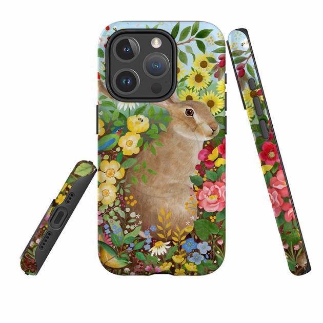 Iphone Magsafe Tough Case – Rabbit Garden By Bex Parkin Iphone Cases