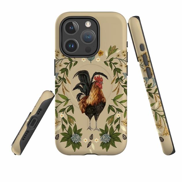 Iphone Magsafe Tough Case – Rooster By Jade Mosinski Iphone Cases