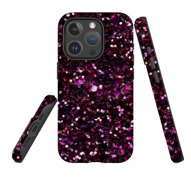 Iphone Magsafe Tough Case – Rubies By Kitty Joseph (Case Does Not Glitter) Iphone Cases