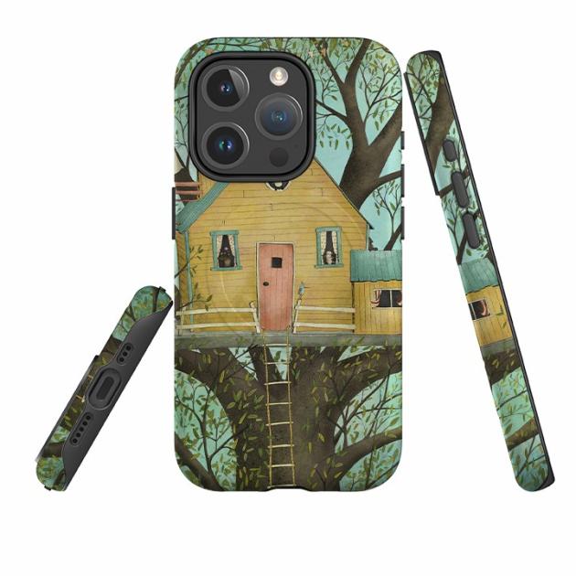 Iphone Magsafe Tough Case – Tree House By Maja Lindberg Iphone Cases