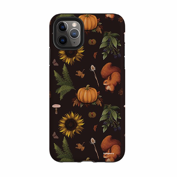 Iphone Tough Case – Autumn Pattern I By Anna Stead Iphone Cases